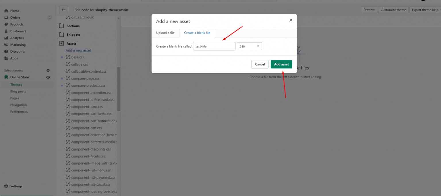 Add Custom JS and CSS in Shopify (Step by Step)