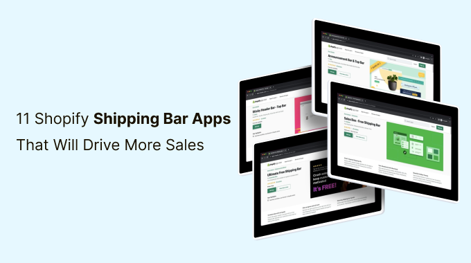 11 Shopify Shipping Bar Apps That Will Drive More Sales