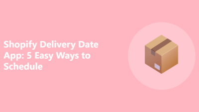 Shopify Delivery Date App