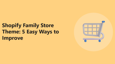 Shopify Family Store Theme