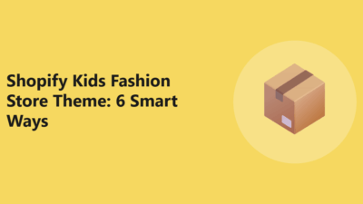 Shopify Kids Fashion Store Theme