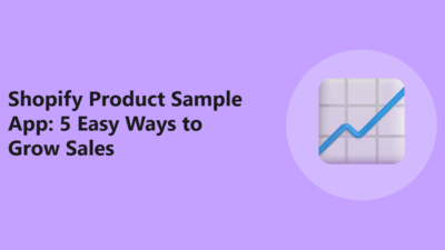 Shopify Product Sample App