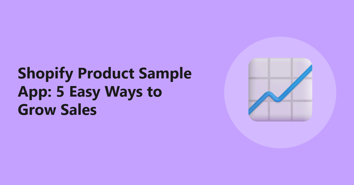 Shopify Product Sample App