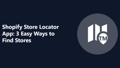 Shopify Store Locator App