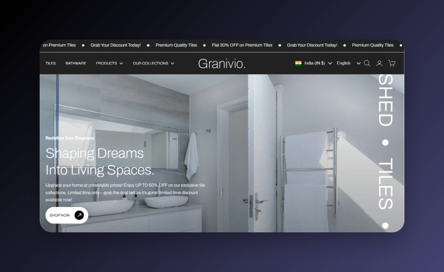 Shopify Themes for Tile Stores