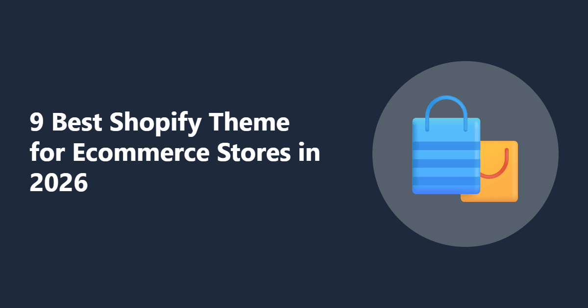 Shopify theme for ecommerce